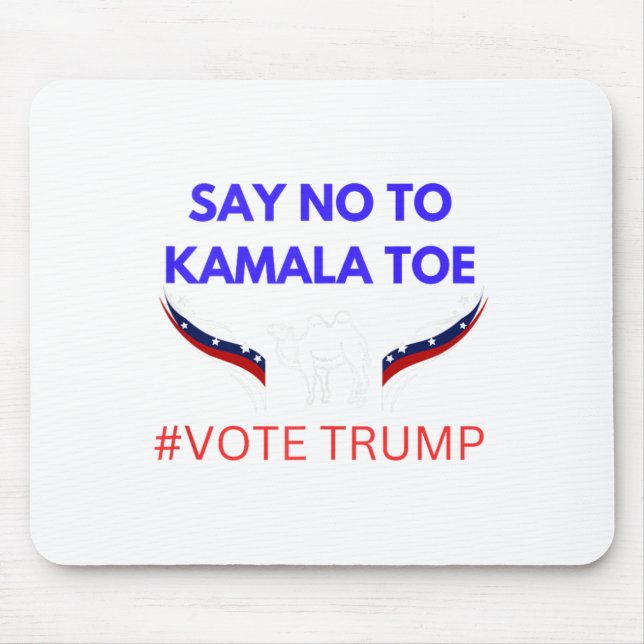 Anti Kamala Harris Mousepad (Vorne)