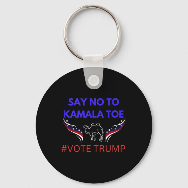 Anti Kamala Harris Schlüsselanhänger (Vorderseite)