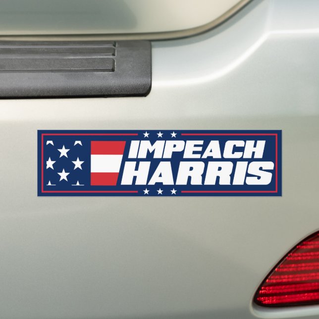 Anti-Kamala Impeach Kamala Harris Autoaufkleber (Auf Auto)