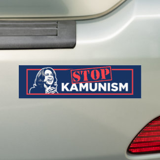 Anti-Kamala-Sozialismus Kommunismus stoppen Kamuni Autoaufkleber