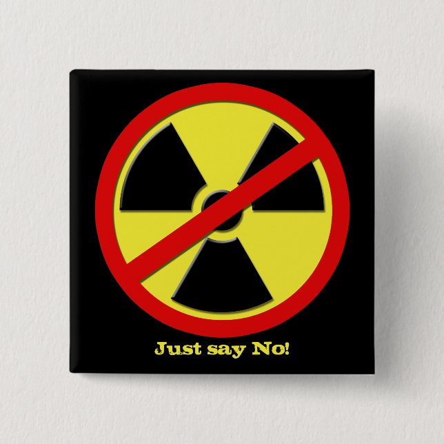 Anti-Kernwaffen - Japan sagt nein! Button (Vorderseite)
