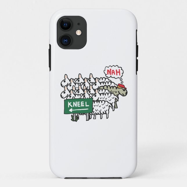 Anti-Kneeling Case-Mate iPhone Hülle (Rückseite)