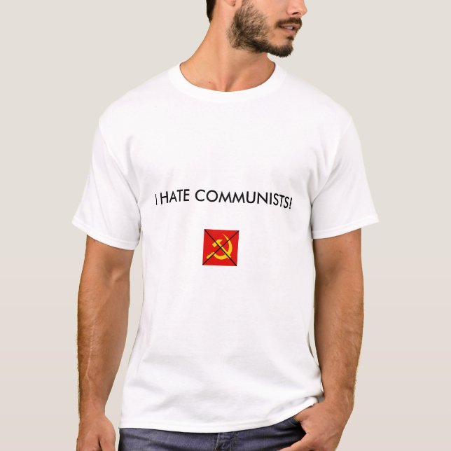 Anti-Kommunismus T-Shirt (Vorderseite)