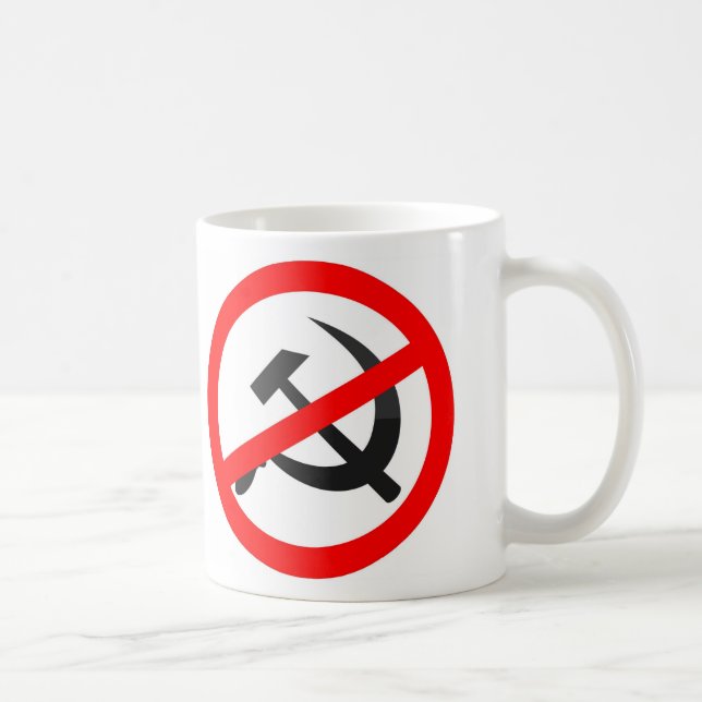 Anti-Kommunismus Tasse (Rechts)