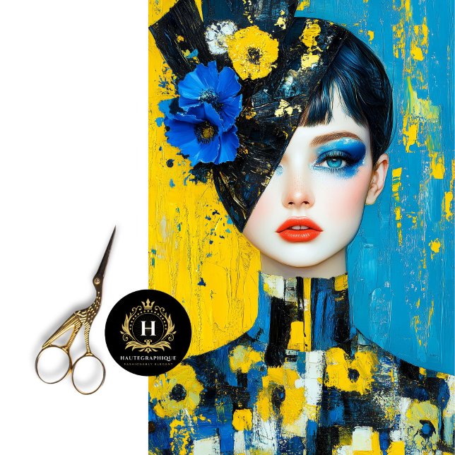 Anti-Krieg Kunst Ukraine Frieden und Einheit Dekou Seidenpapier (Von Creator hochgeladen)