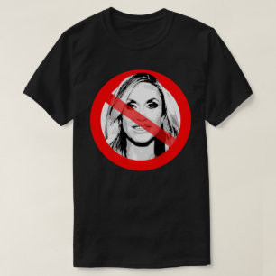 Anti Lara Trump hat das Gesicht überschritten T-Shirt