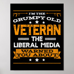 Anti Liberaler Republikanischer Konservativer Grum Poster