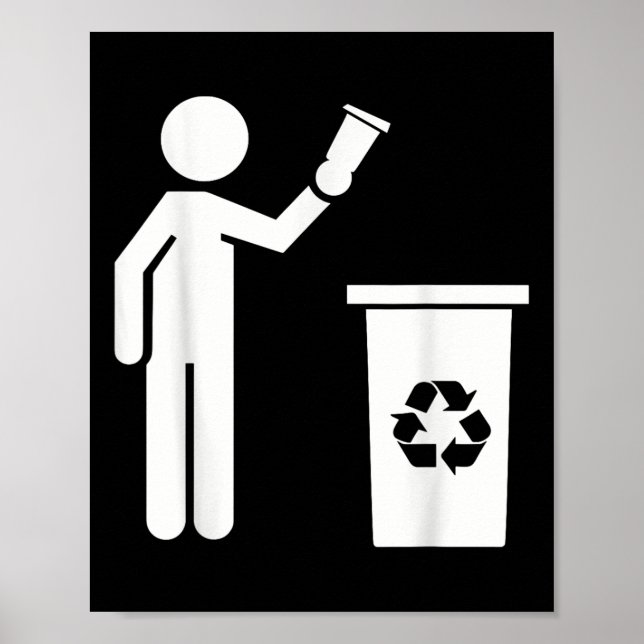 Anti Liting No Environment Environmental Protec Poster (Vorne)