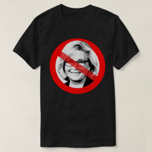 Anti Liz Cheney überquerte das Gesicht T-Shirt