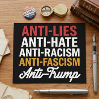 Anti Lügen Anti Hass Anti Rassismus Anti Faschismu