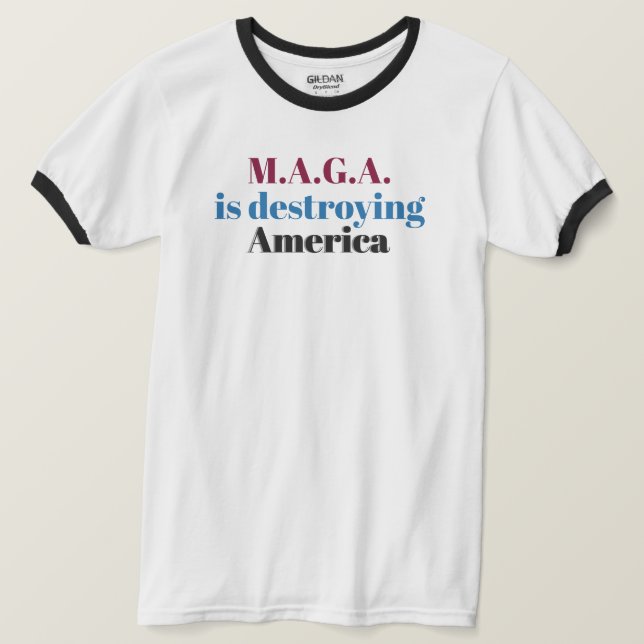 Anti-MAGA T-Shirt (Design vorne)