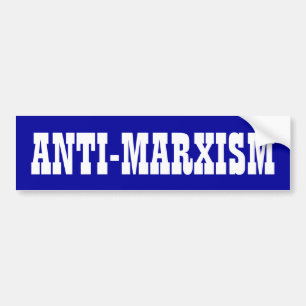 Anti-Marxismus Autoaufkleber