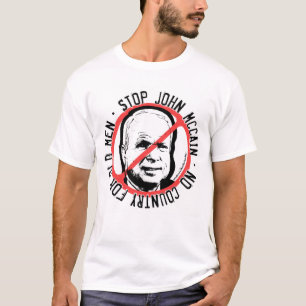 Anti-McCain Kreis T-Shirt