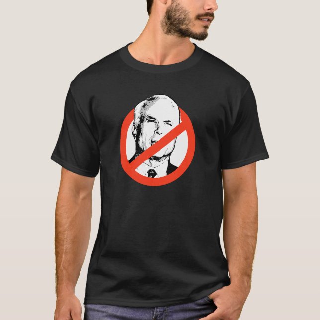 Anti-Mccain T - Shirt (Vorderseite)