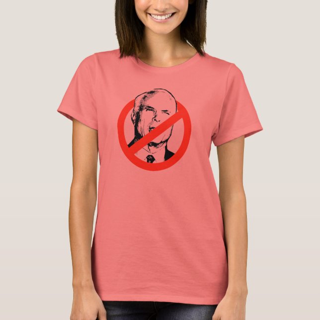 Anti-McCain-T - Shirt (Vorderseite)