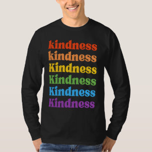 Anti-Mobbing-Einheitstag Gutherzigkeit Regenbogen T-Shirt