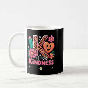 Anti-Mobbing-Tag-Shirt Freundlichkeit Orange Lehre Kaffeetasse