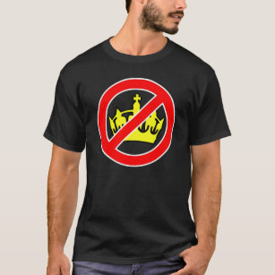 Anti-monarchy/Republikaner-T - Shirt