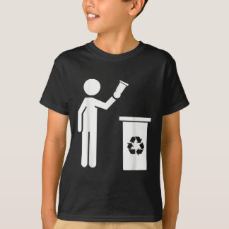 Anti-Müll Keine Umwelt Umweltschutz T-Shirt