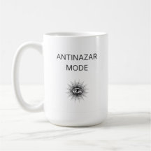 Anti Nazar Evil Eye Minimal Aesthetic Mug