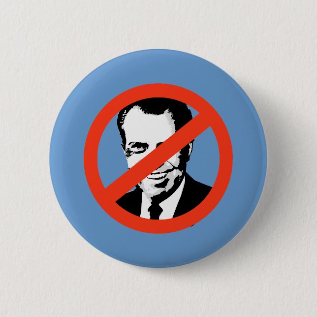 ANTI-NIXON: Anti-Richard Nixon Button (Vorderseite)