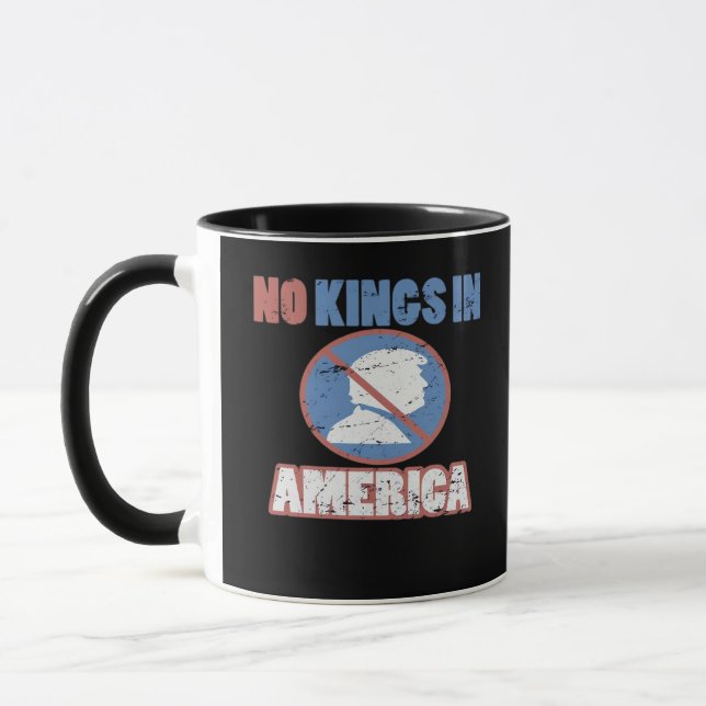 Anti- No Kings In America Classic Tasse (Links)
