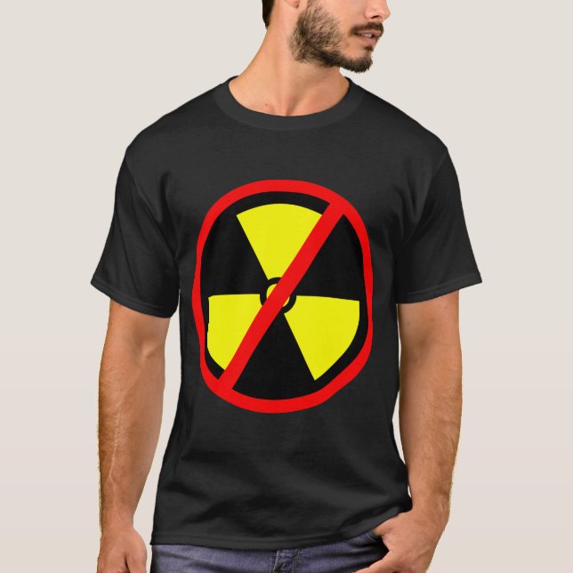 Anti-Nukleares Symbol T-Shirt (Vorderseite)