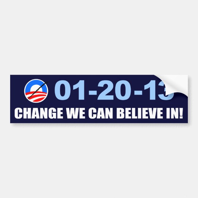 Anti-Obama-Autoaufkleber Autoaufkleber (Vorne)