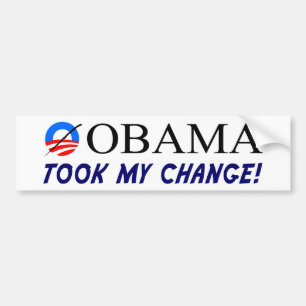 Anti-Obama-Autoaufkleber Autoaufkleber