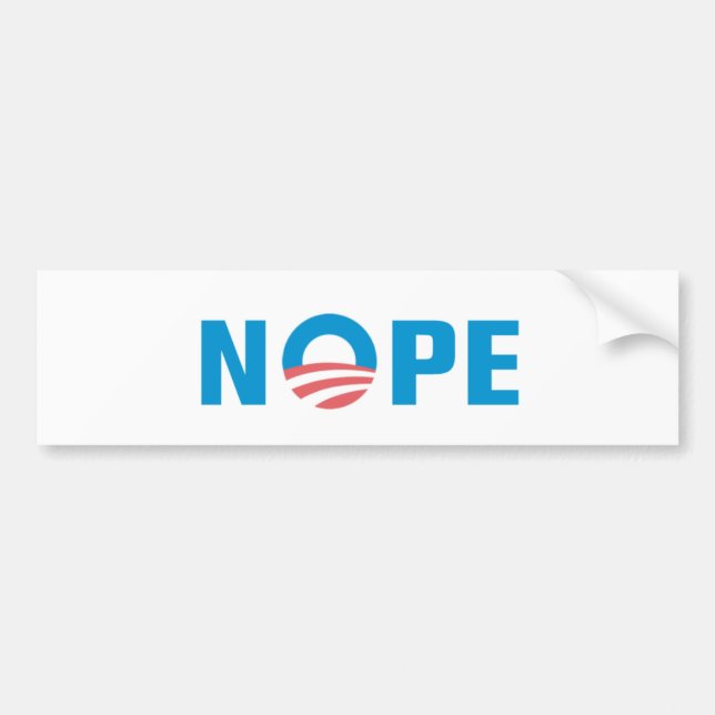 Anti-Obama-Autoaufkleber Autoaufkleber (Vorne)