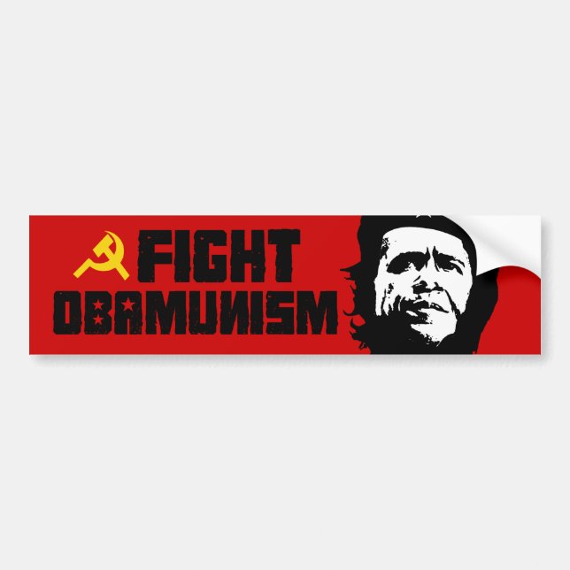 Anti-Obama-Autoaufkleber Autoaufkleber (Vorne)