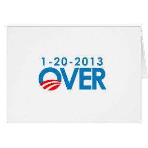 Anti-Obama-Autoaufkleber - in 1-20-2013