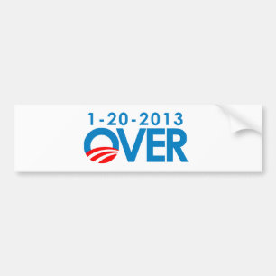 Anti-Obama-Autoaufkleber - in 1-20-2013 Autoaufkleber