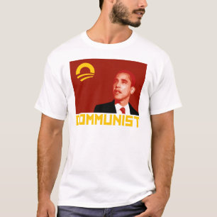Anti-Obama: Barack Obama Kommunist T-Shirt