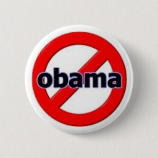 Anti-Obama Button