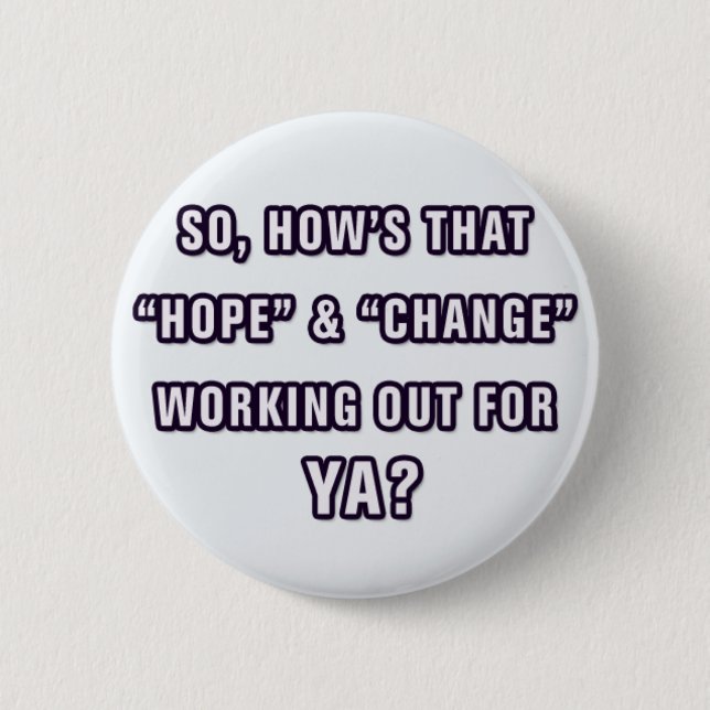 Anti-Obama-Button Button (Vorderseite)