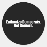 Anti-Obama - Demokraten zu euthanisieren. Nicht Se