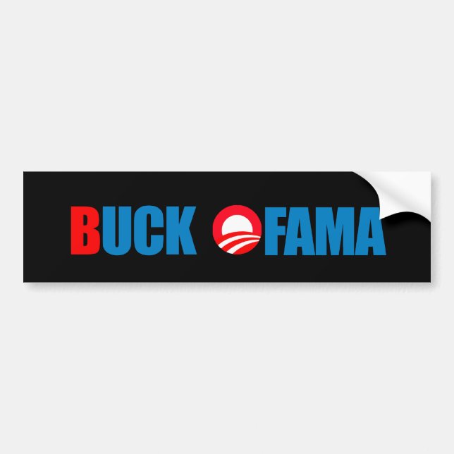 Anti-Obama - Dollar Ofama Autoaufkleber (Vorne)