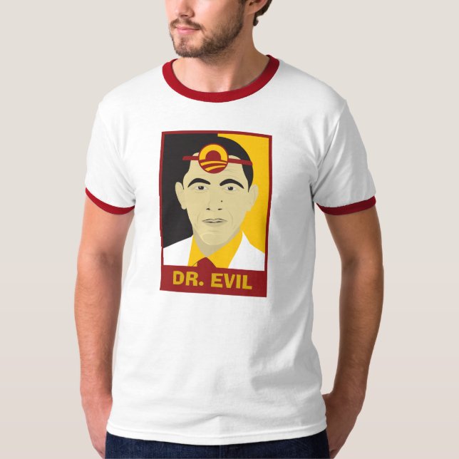 Anti-Obama-Dr. Evil T-Shirt (Vorderseite)