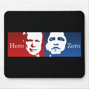 Anti-Obama - Held gegen null Mousepad