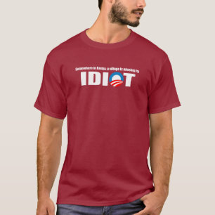 Anti-Obama - irgendwo in Kenia ist ein Dorf missi T-Shirt