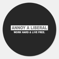 ANTI-OBAMA- KÜNDIGEN SIE EIN LIBERAL. ARBEIT UND L