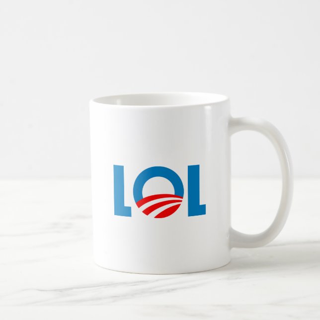 Anti-Obama - LOL Kaffeetasse (Rechts)