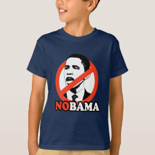 ANTI-OBAMA/NOBAMA T - SHIRT