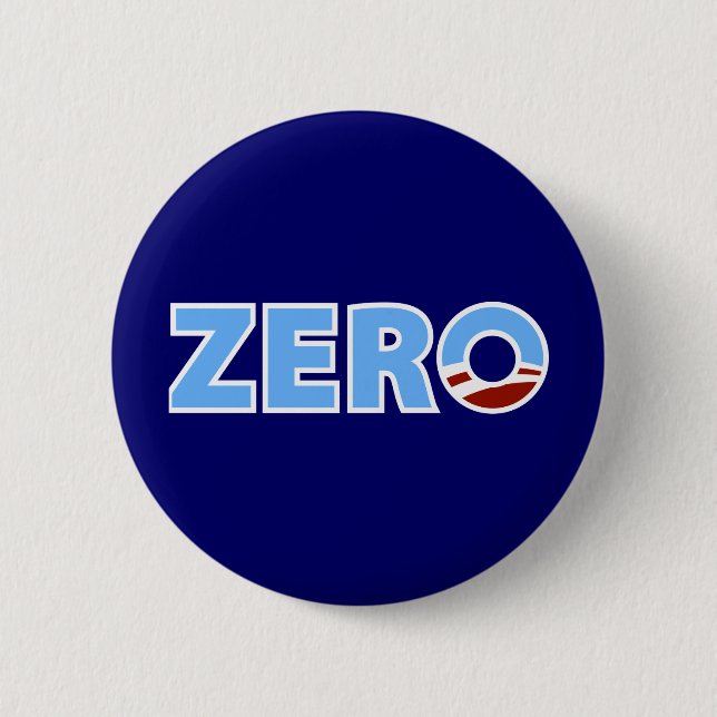 Anti-Obama: Null Button (Vorderseite)