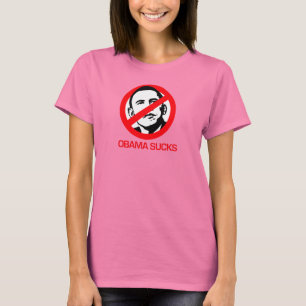 Anti-Obama - Obama ist zum Kotzen T-Shirt