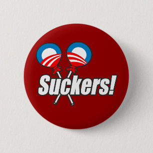 Anti-Obama - Sauger Button