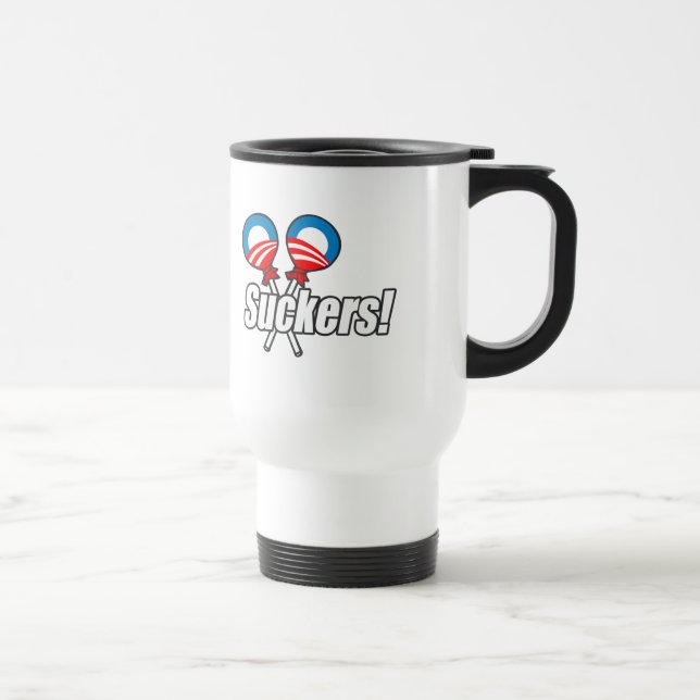 Anti-Obama - Sauger Reisebecher (Rechts)