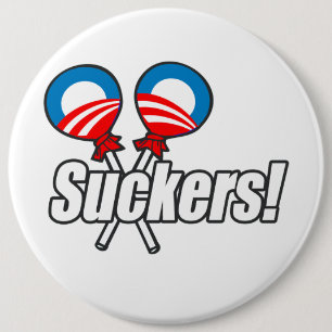 Anti-Obama - Schwindel Button
