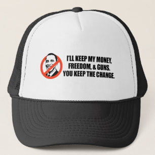 Anti-Obama-T - Shirt - Sie behalten die Änderung Truckerkappe